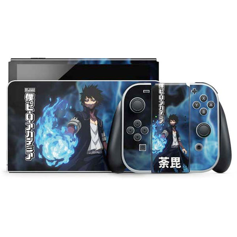 My Hero Academia Dabi Season 5 Nintendo Switch OLED (2021) Skin